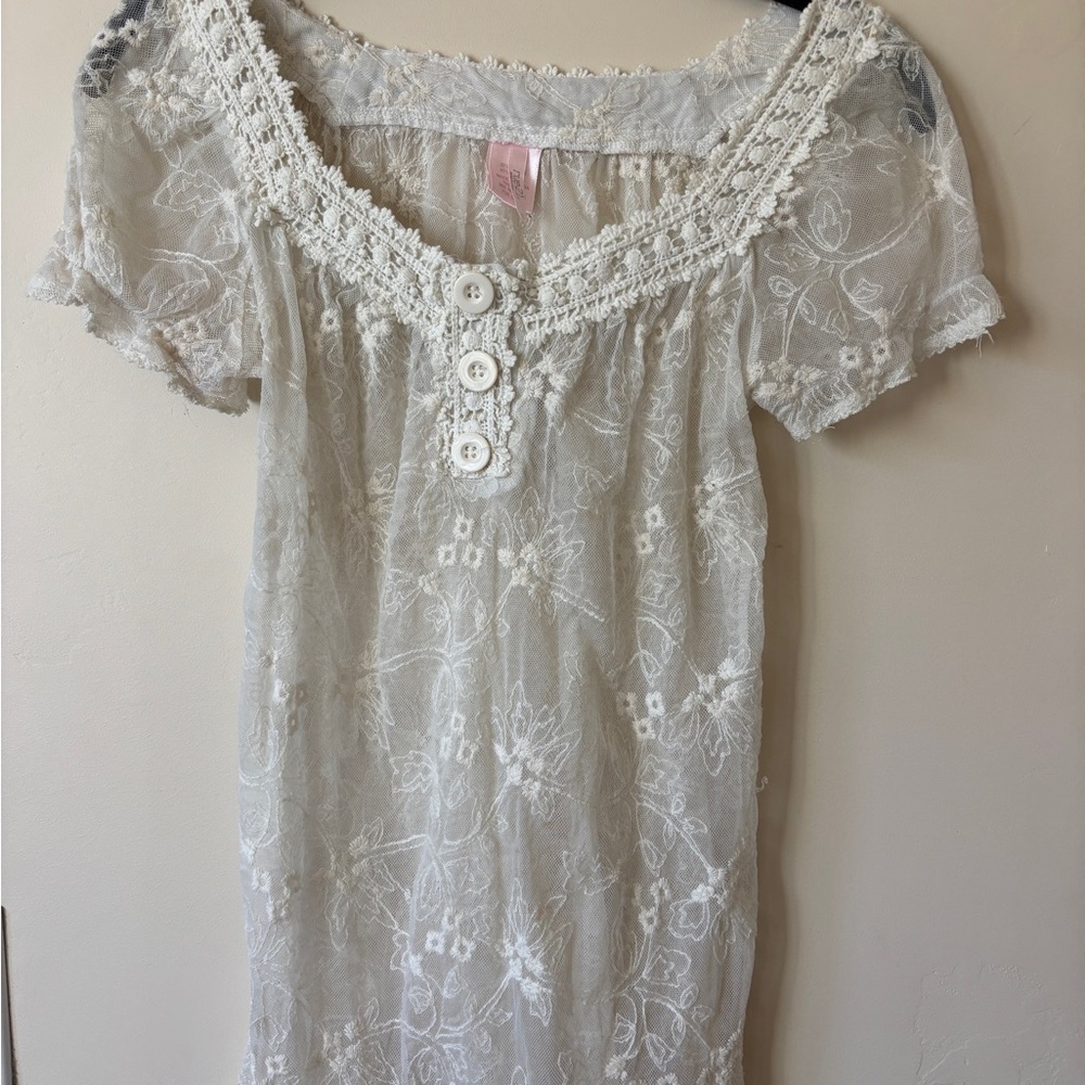 Vintage Rue21 lace shirt